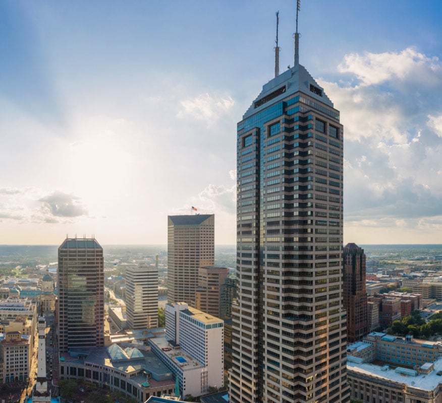 Indianapolis skyline hero image