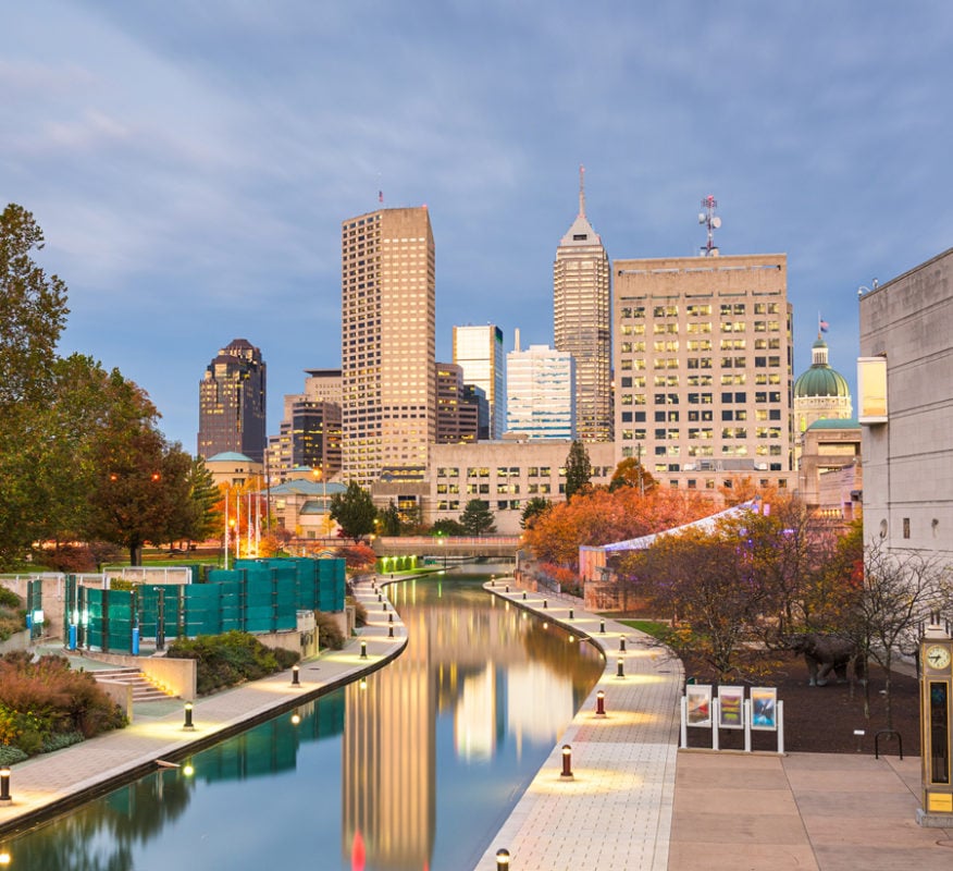 Indianapolis skyline hero image